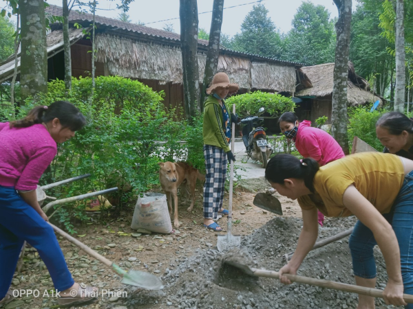 Đẩy mạnh hoạt động xây dựng nông thôn mới sau mưa lũ